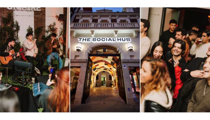 The Social Hub Madrid impulsa la música emergente con Unplugged Rooftop Nights