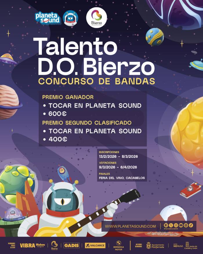 Planeta Sound y D.O Bierzo lanzan el primer concurso de bandas emergentes de la comarca