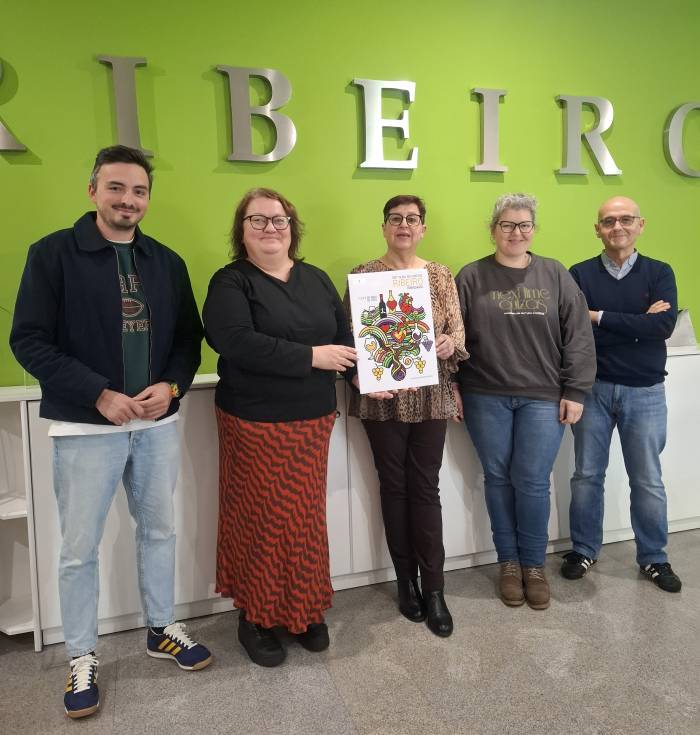 El cartel de Ángel Ligero Martínez representará la 63ª Feira do Viño do Ribeiro