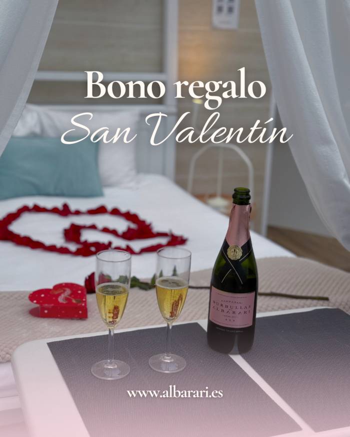 Albarari lanza un bono especial para San Valentín en sus burbujas de Oleiros y Sanxenxo