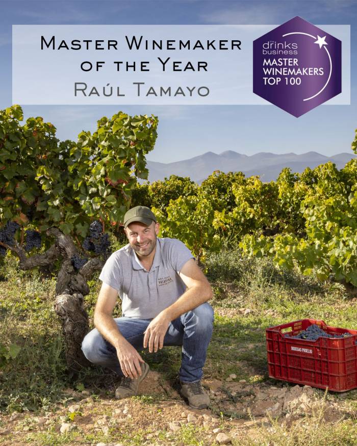 Raúl Tamayo, de Nivarius y Proelio, entra en el top 100 mundial de enólogos según The Drink Business