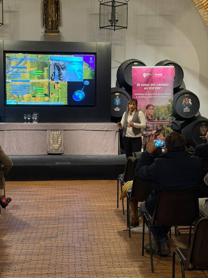 BASF impulsa la digitalización de la viticultura en Jerez con xarvio Field Manager para Viña