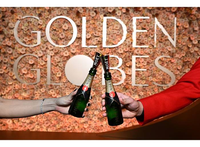 Moët & Chandon celebra 35 años como champagne oficial de los Golden Globes