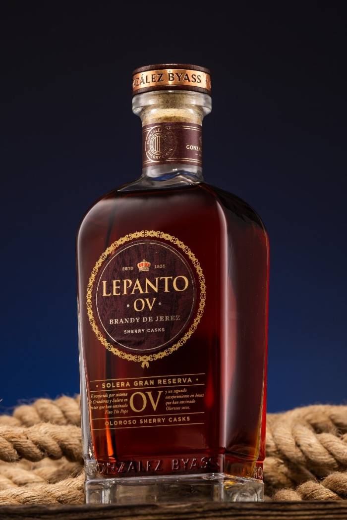 Lepanto OV de González Byass, entre los mejores brandies de España según la AEPEV