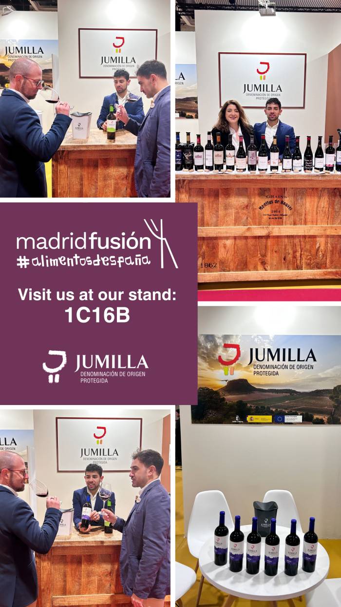La DOP Jumilla lleva sus vinos y su historia a Madrid Fusión The Wine Edition