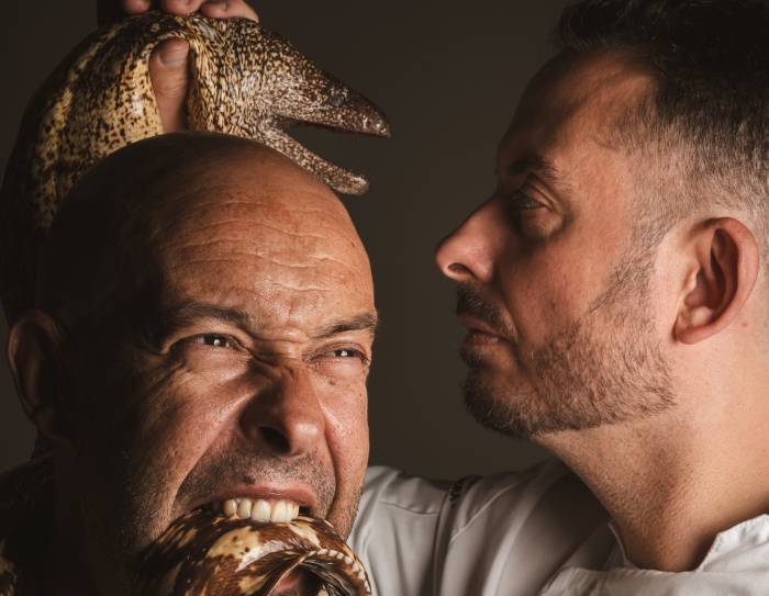 Jorge Peñate y Luis Martín llevan la mineralidad atlántica de Tenerife a Madrid Fusión