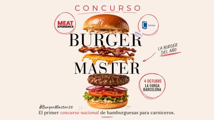 MEAT XPERIENCE reunirá en Barcelona el primer concurso nacional de hamburguesas artesanas para carniceros