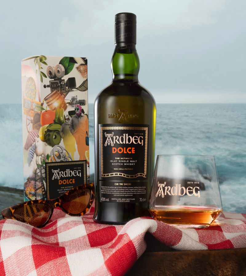Ardbeg dévoile Dolce, un single malt tourbé affiné en fûts de Marsala sicilien