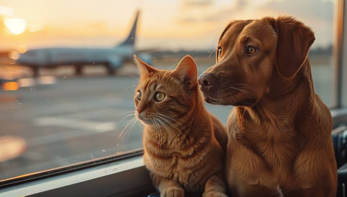 Cinco pautas para viajar con perros y gatos sin sobresaltos en tren o avión