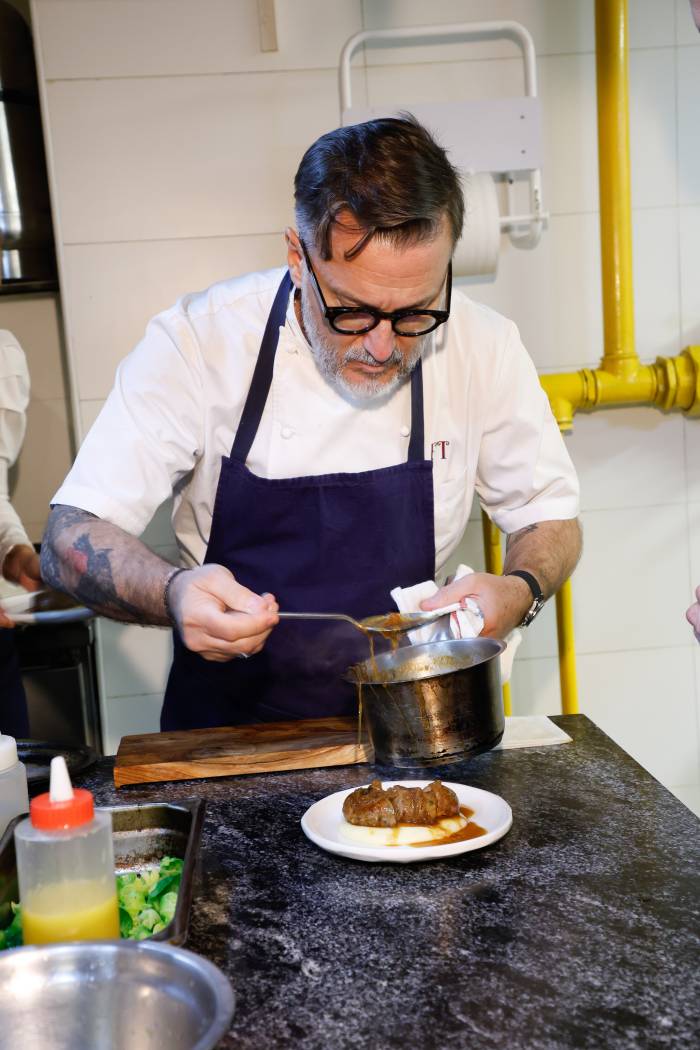 Fernando Trocca se incorpora a ODA con una cena centrada en el cerdo
