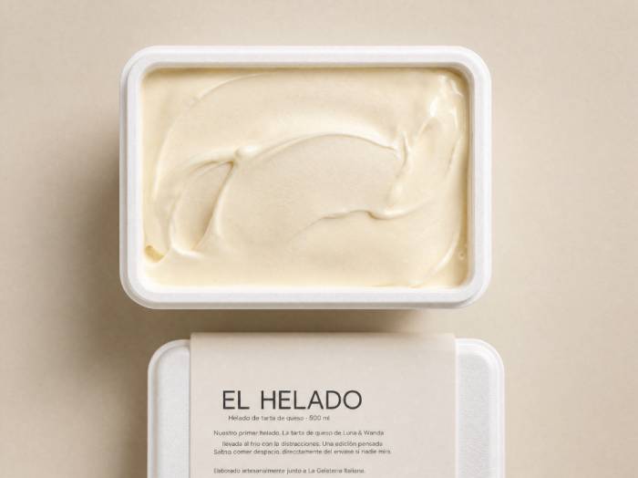 Luna & Wanda lleva su tarta de queso a un helado artesanal de edición limitada