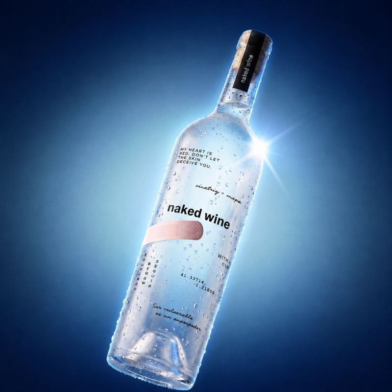 一家西班牙酒庄推出由红葡萄酿成的透明葡萄酒