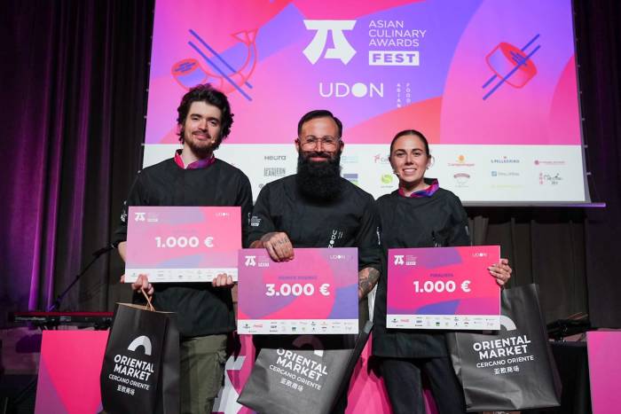 Alberto Montes gana el décimo Asian Culinary Awards de UDON