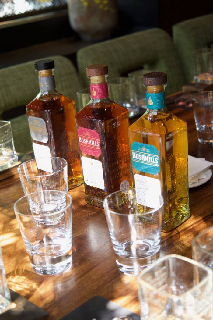 Bushmills presenta en Madrid sus single malts más emblemáticos