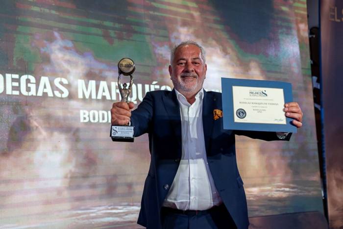 Marqués de Vizhoja recibe el Premio Nacional a la Bodega del Año