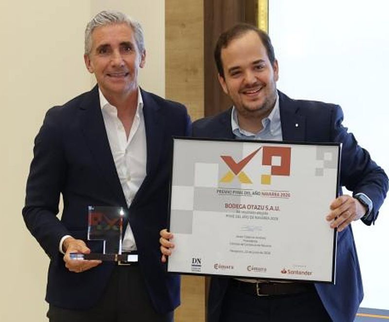 Otazu conquista el Premio Pyme Navarra por revolucionar el vino navarro