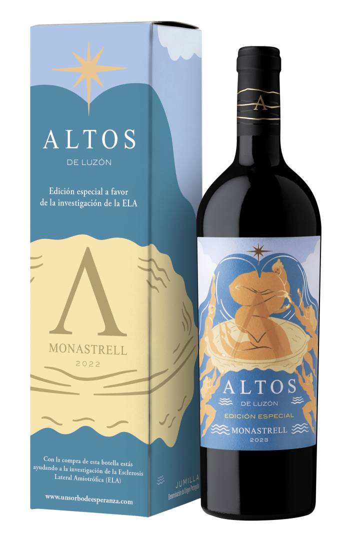 Bodegas Luzón lanza 950 botellas solidarias para apoyar la investigación de la ELA