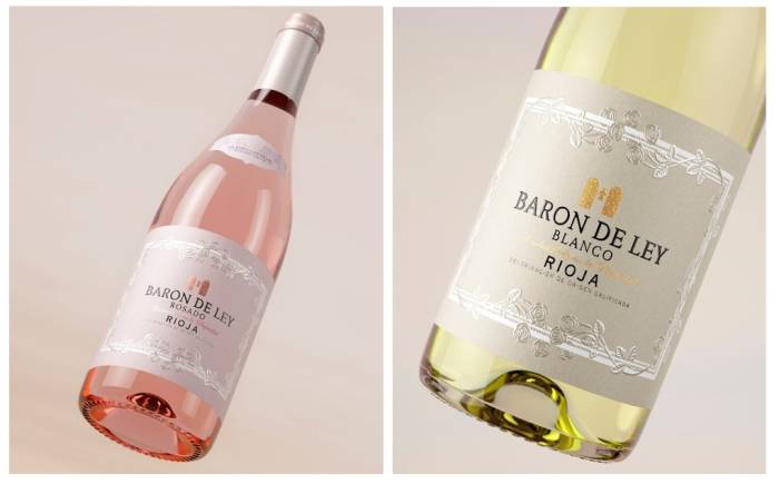 Barón de Ley renueva la imagen de sus vinos Blanco y Rosado con nuevas variedades