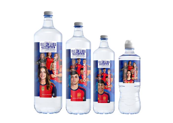 Cabreiroá lanza una edición especial con la Selección Española en más de 7 millones de envases