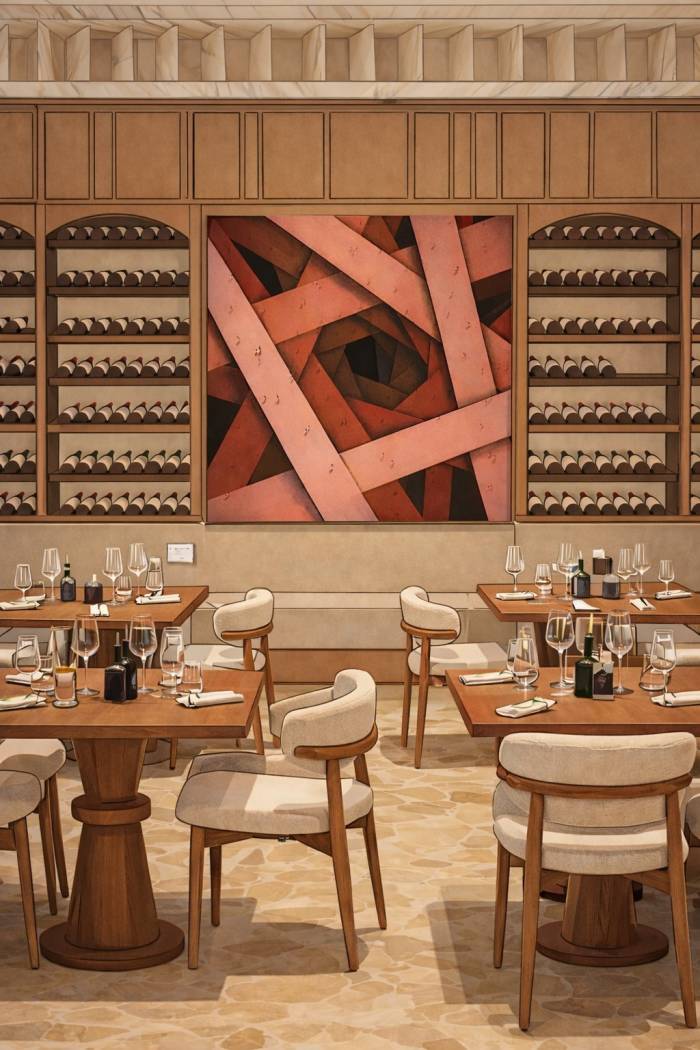 Nota Blu New Brasserie acoge una exposición solidaria durante la semana del arte en Madrid