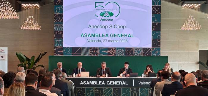 Anecoop bate récord de facturación y consolida su liderazgo en el sector agroalimentario