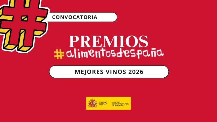 El Ministerio de Agricultura convoca los premios Alimentos de España Mejores Vinos 2026 para impulsar la proyección internacional