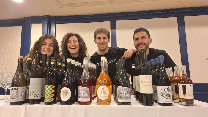 San Martín de Unx lleva sus vinos a los sumilleres de Bizkaia