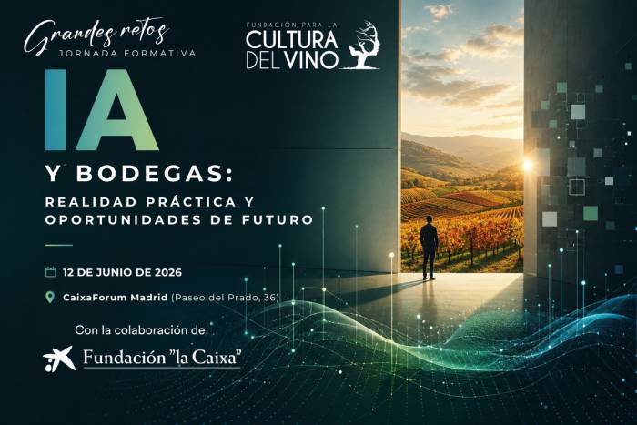 La Fundación para la Cultura del Vino convoca un seminario sobre IA para bodegas