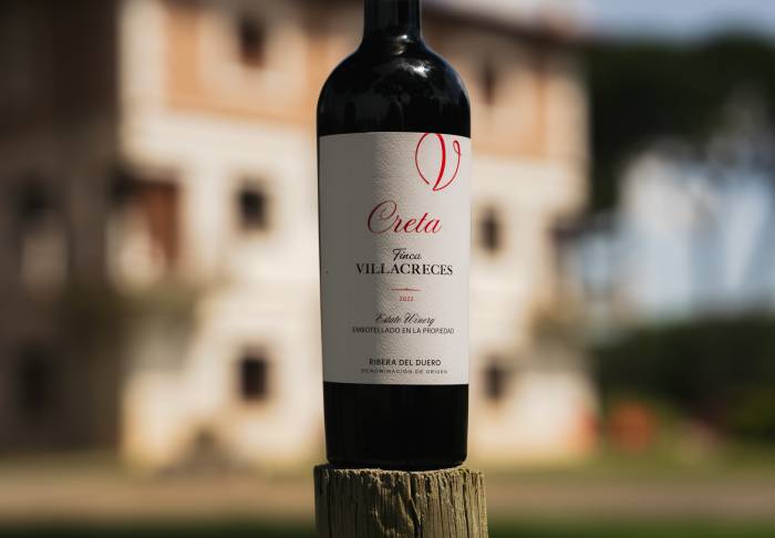 Finca Villacreces lanza Creta desde su viñedo calizo de Valdelascuevas