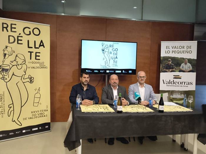 Valdeorras presenta en Santiago su feria del vino con 22 bodegas
