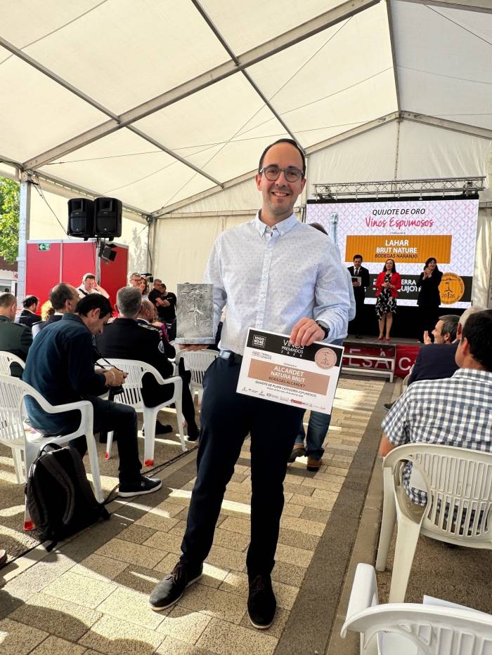 Alcardet gana el Quijote de Plata con su Nature Brut