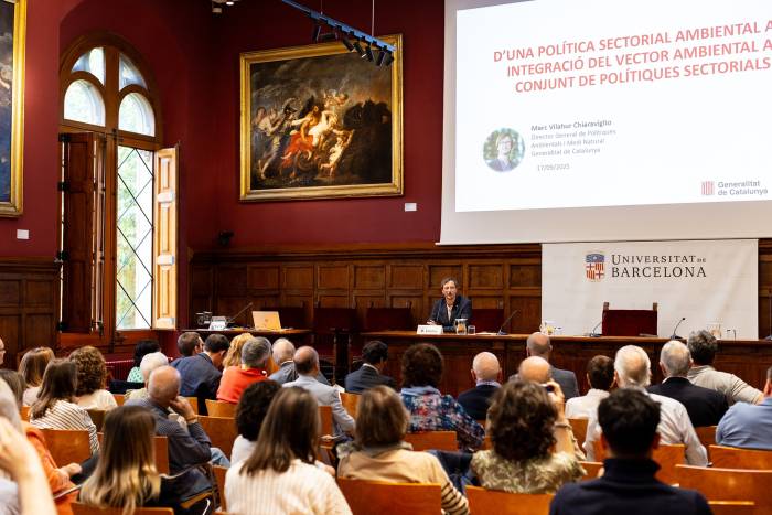 La UB y Familia Torres abren el debate sobre la sostenibilidad