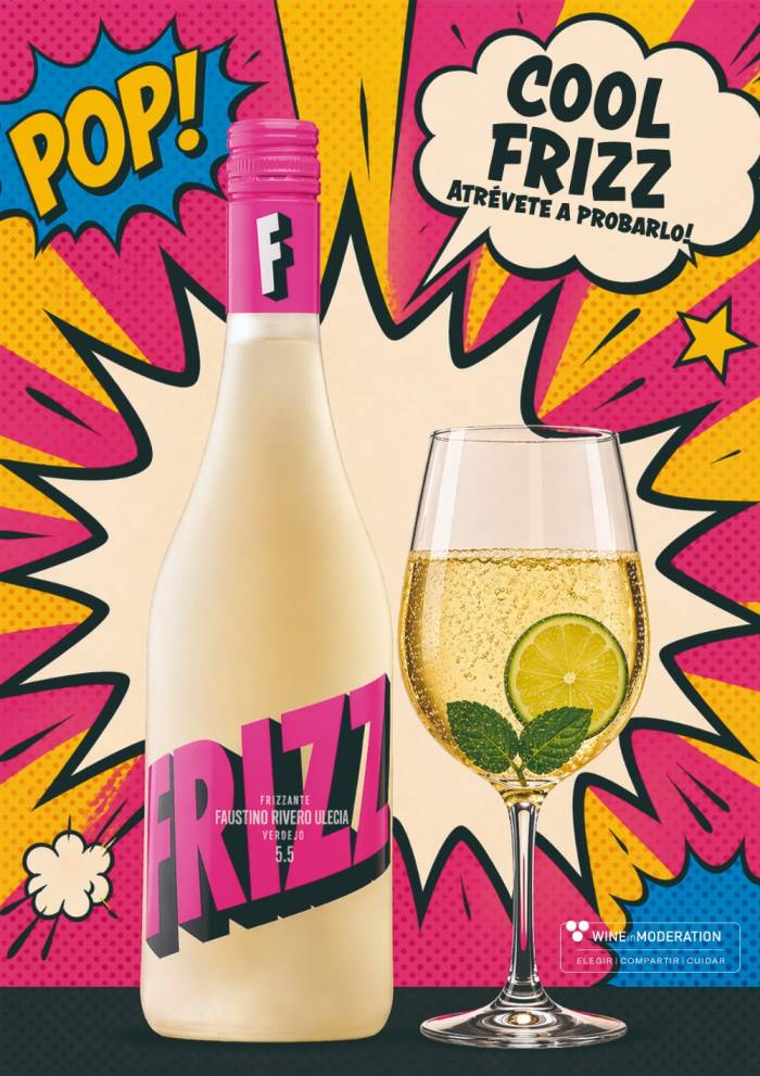 Faustino Rivero Ulecia lanza FRIZZ, su nuevo frizzante