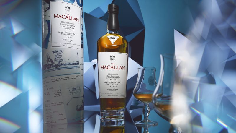 The Macallan Unveils a Bond Whisky for the 55th Anniversary of Diamonds Are Forever
