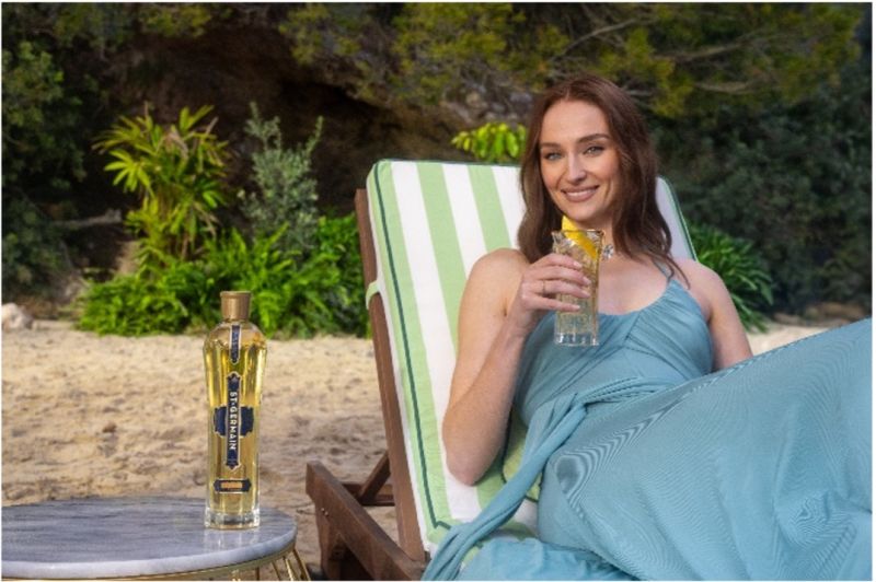 ST-GERMAIN Bets on Sophie Turner to Sell Summer Spritzes