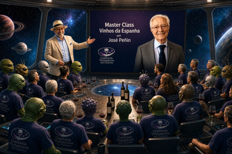 60 años después, la serie “La conquista del espacio” llega al mundo del vino – y José Peñín es uno de los personajes