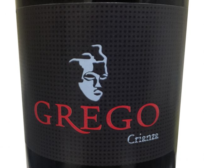 GREGO Crianza 2010 Etiqueta Greco