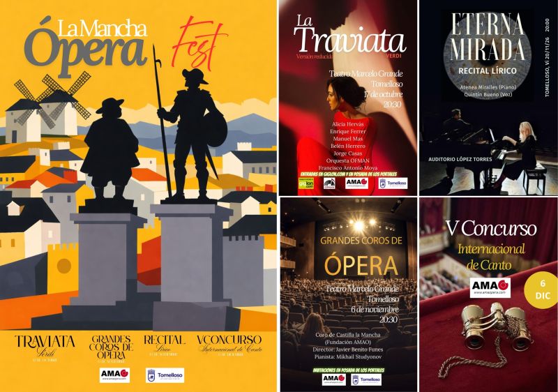 La Mancha estrena su primer festival de ópera: nace La Mancha Ópera Fest en Tomelloso