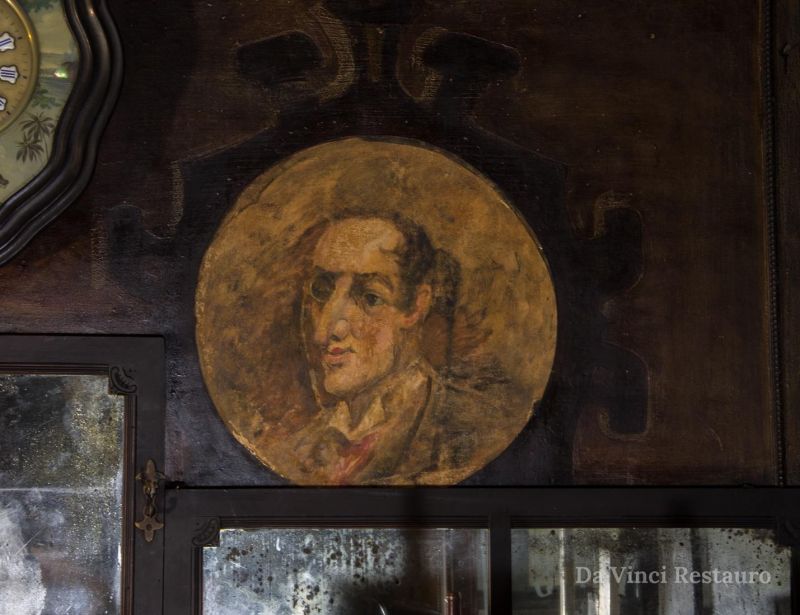 Un retrato oculto en una taberna centenaria
