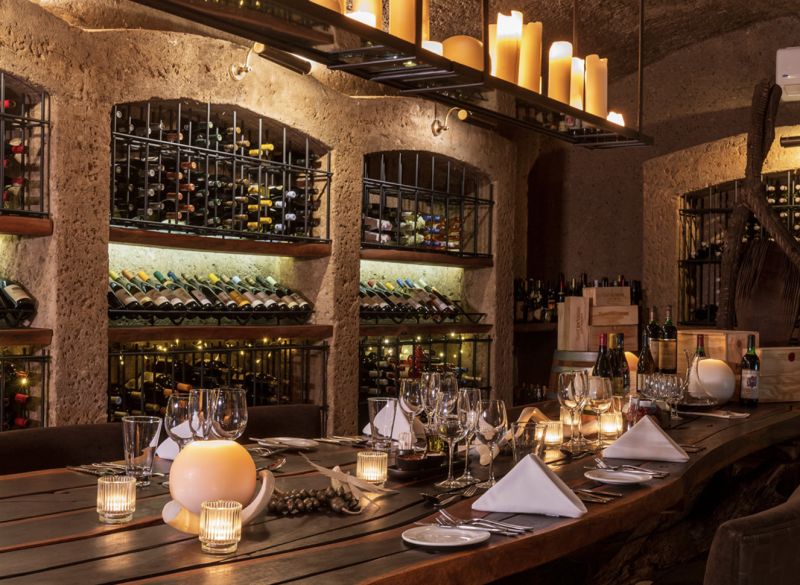 Del viñedo a la sabana: el destino de safari que esconde una de las mejores bodegas subterráneas del mundo