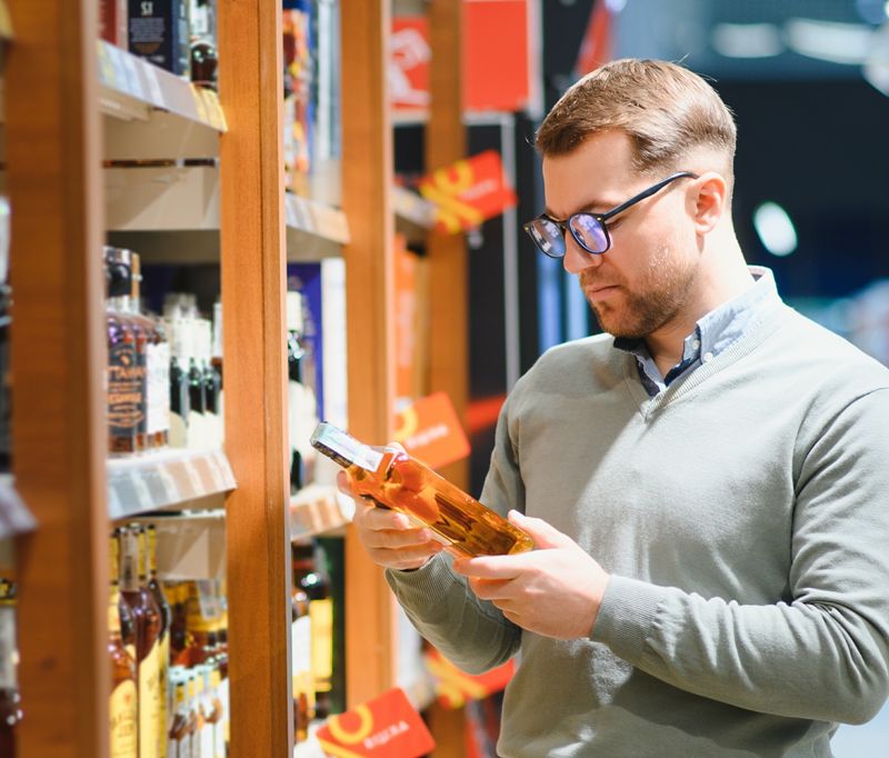 U.S. alcohol sales were down -3.7% through early September