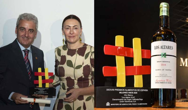 Los Altares de Marqués de Cáceres logra el premio al mejor vino blanco de España