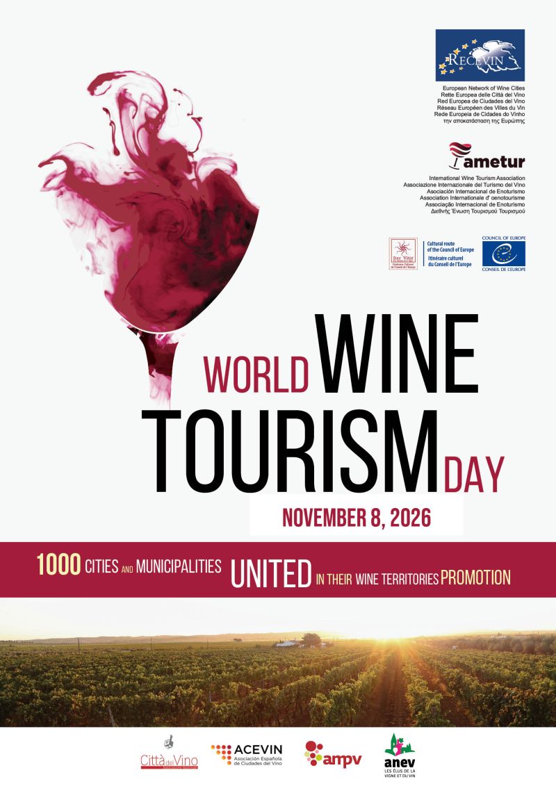 World Wine Tourism Day Will Link Local Celebrations Worldwide on Nov. 8