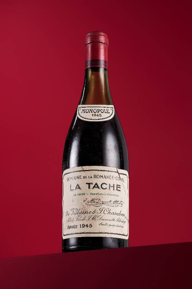 Bonhams Paris Will Auction a 1945 La Tâche From Domaine de la Romanée-Conti