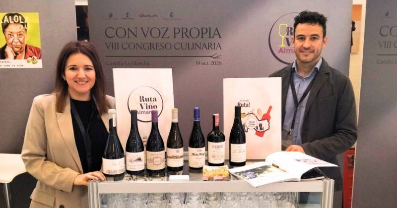 La Ruta del Vino Almansa lleva su oferta de enoturismo al Congreso Culinaria de Castilla-La Mancha