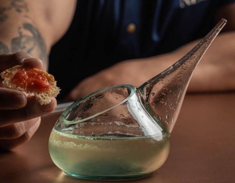 Bornès Restaurant convierte el pà amb tomàquet en un cóctel inspirado en la cocina catalana