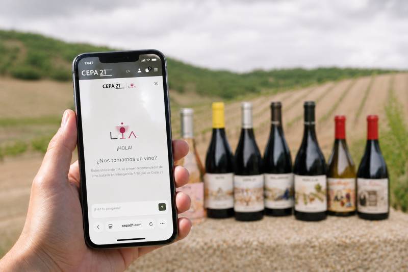Cepa 21 lanza LIA, un asistente con inteligencia artificial para orientar la compra de vino online