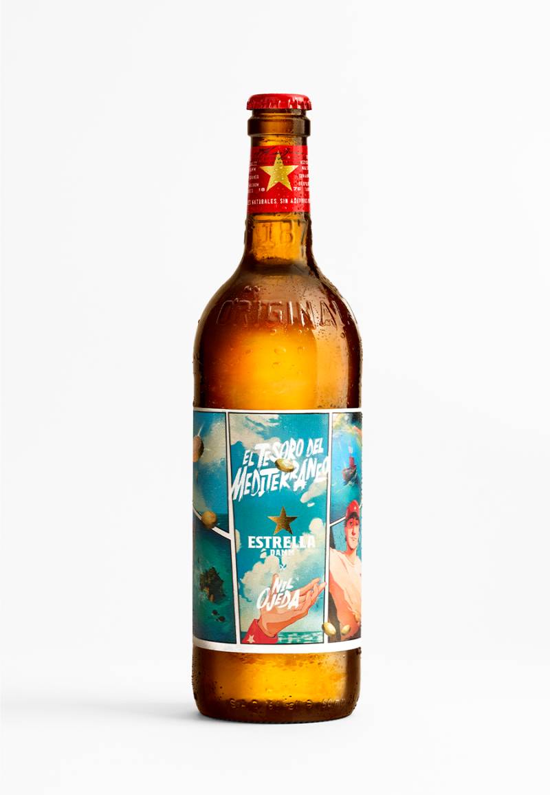 Estrella Damm lanza una búsqueda del tesoro con chapas de oro en Cataluña y Madrid