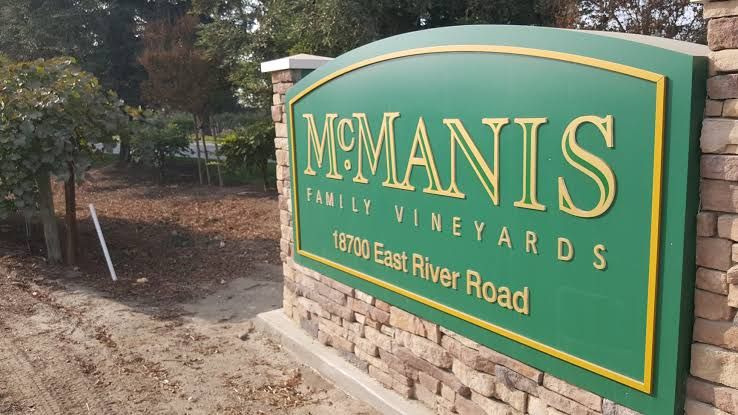 McManis Family Vineyards ने कैलिफ़ोर्निया की 3,500 एकड़ ज़मीन बिक्री के लिए रखी