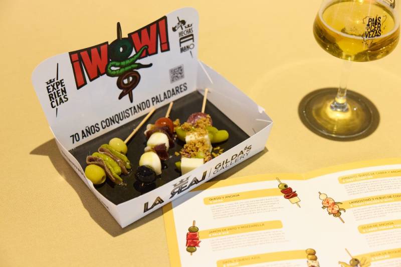 Glovo lleva a su aplicación diez maridajes de gilda y cerveza para pedir a domicilio